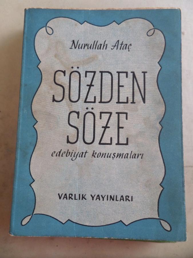 Nurullah Ataç Sözden Söze sohbet örneği görseli