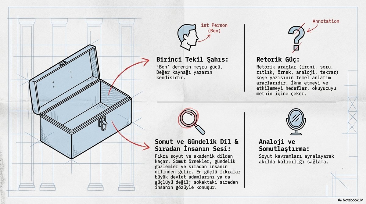 Kose yazisi dil ve uslup ozellikleri ders notu gorseli