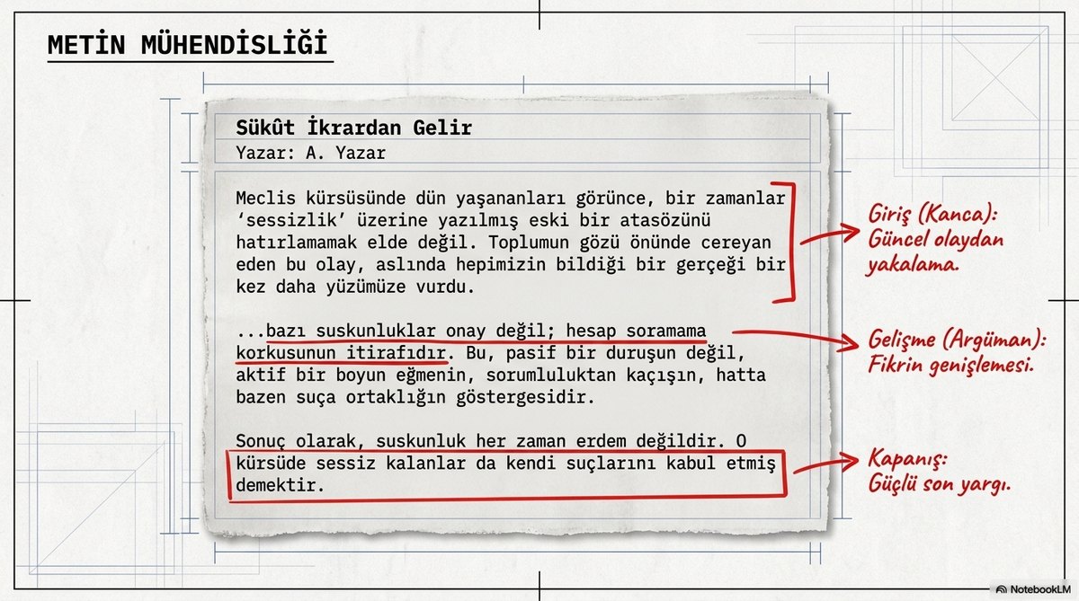 Kose yazisi metin muhendisligi gorseli