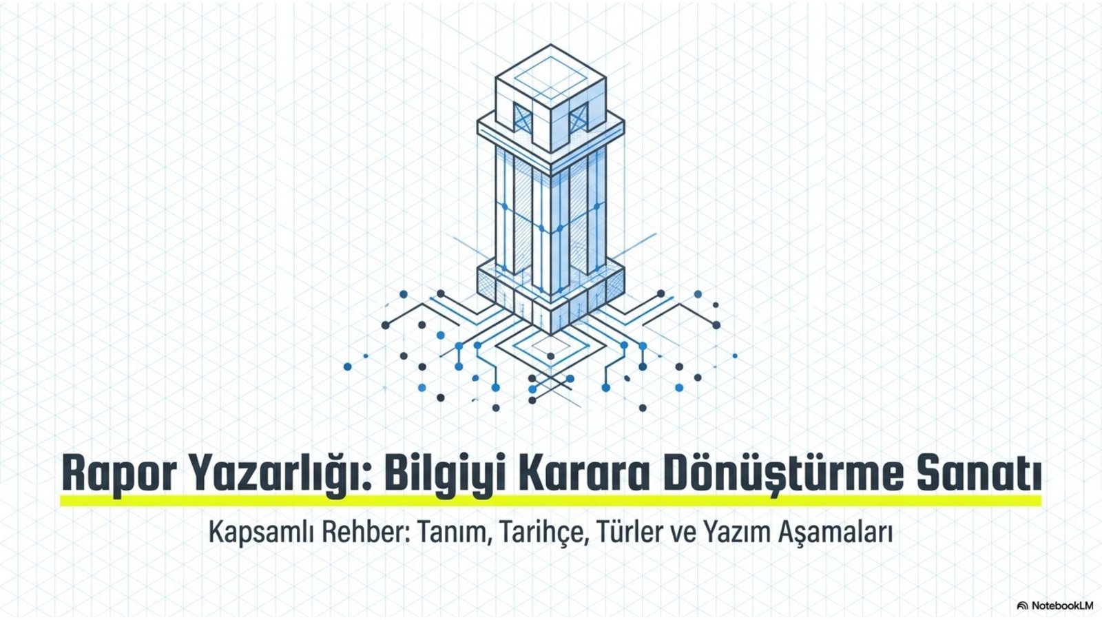 Rapor yazarlığı mimarlığı kapsamlı ders notu kapak görseli